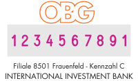 Trodat 55510/PL Professional 4.0 Ziffernstempel