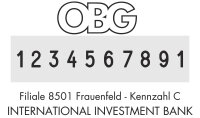 Trodat 55510/PL Professional 4.0 Ziffernstempel